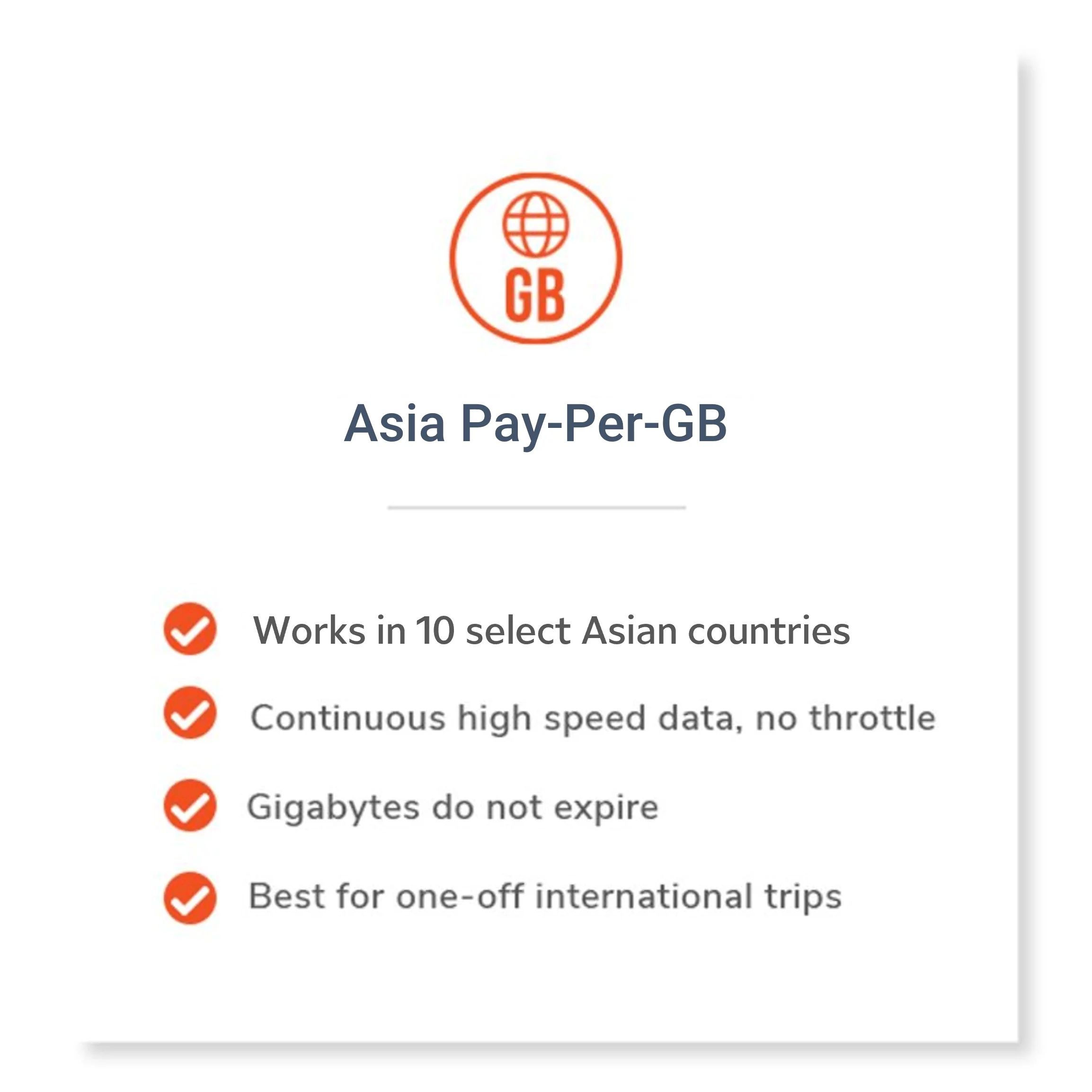 Asia Pay-Per-GB