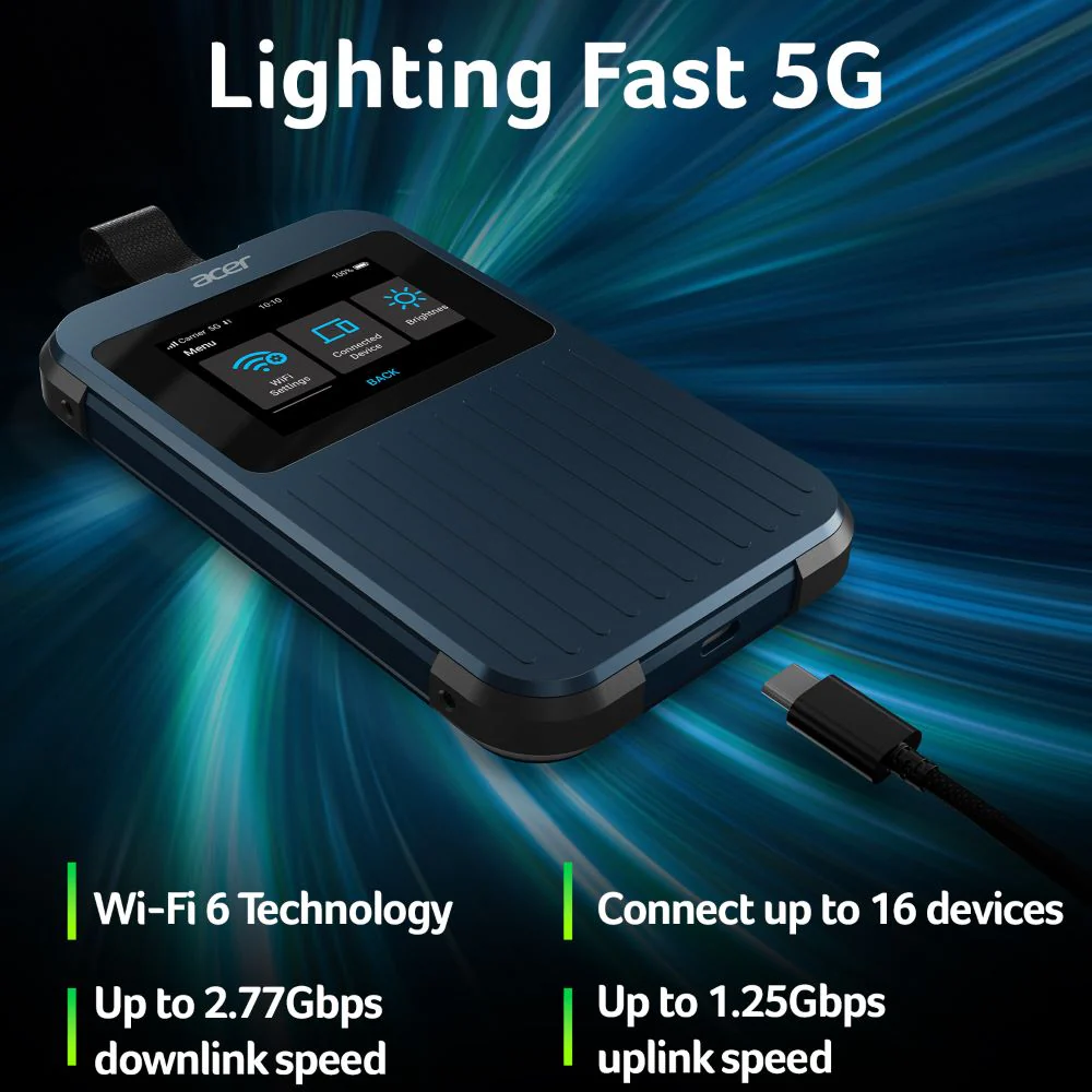 Acer Enduro Connect M3 | 5G Mobile Hotspot - Image 5