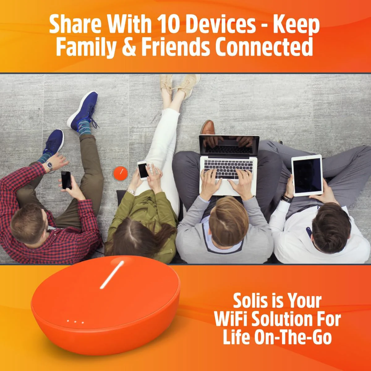 Mobile Solis Hero Hotspot & Power Bank with Lifetime Data - Image 6