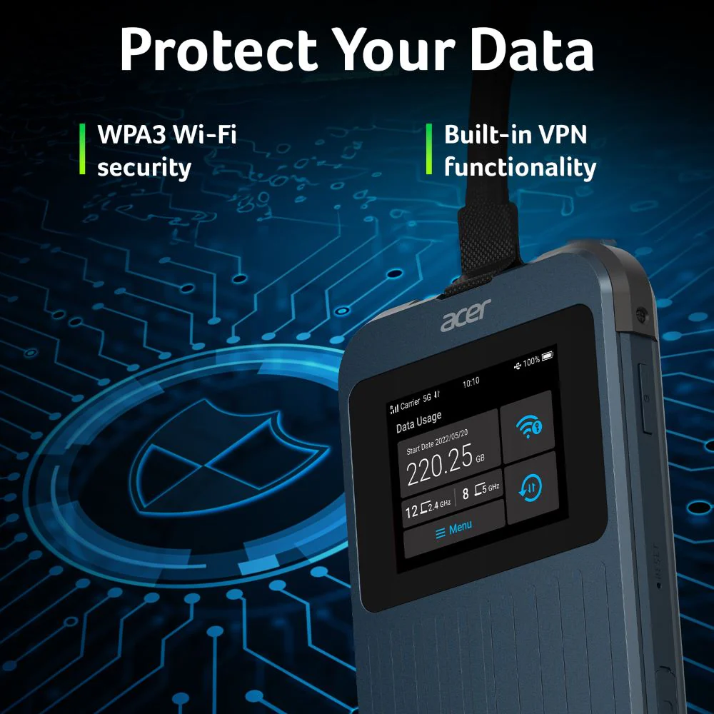 Acer Enduro Connect M3 | 5G Mobile Hotspot - Image 8
