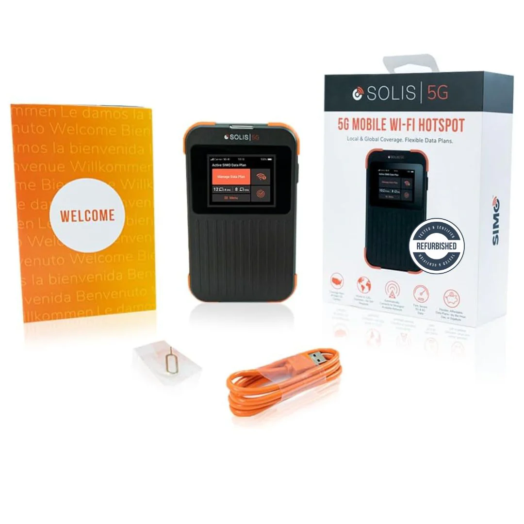 Solis 5G Hotspot and Power Bank with Lifetime Data - Certified Pre-Owned - Image 5