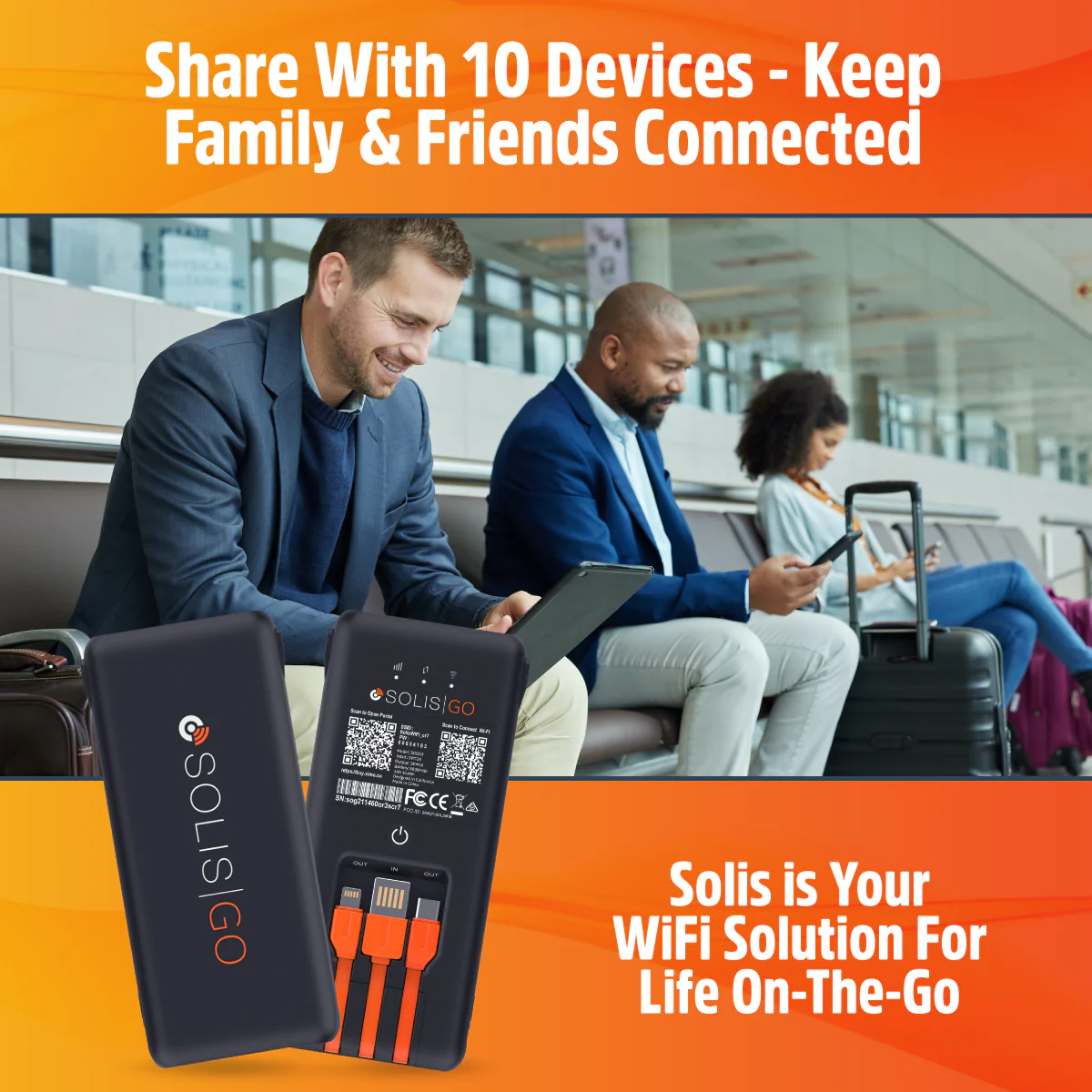 Solis Go Hotspot & Power Bank with Lifetime Data - Image 3